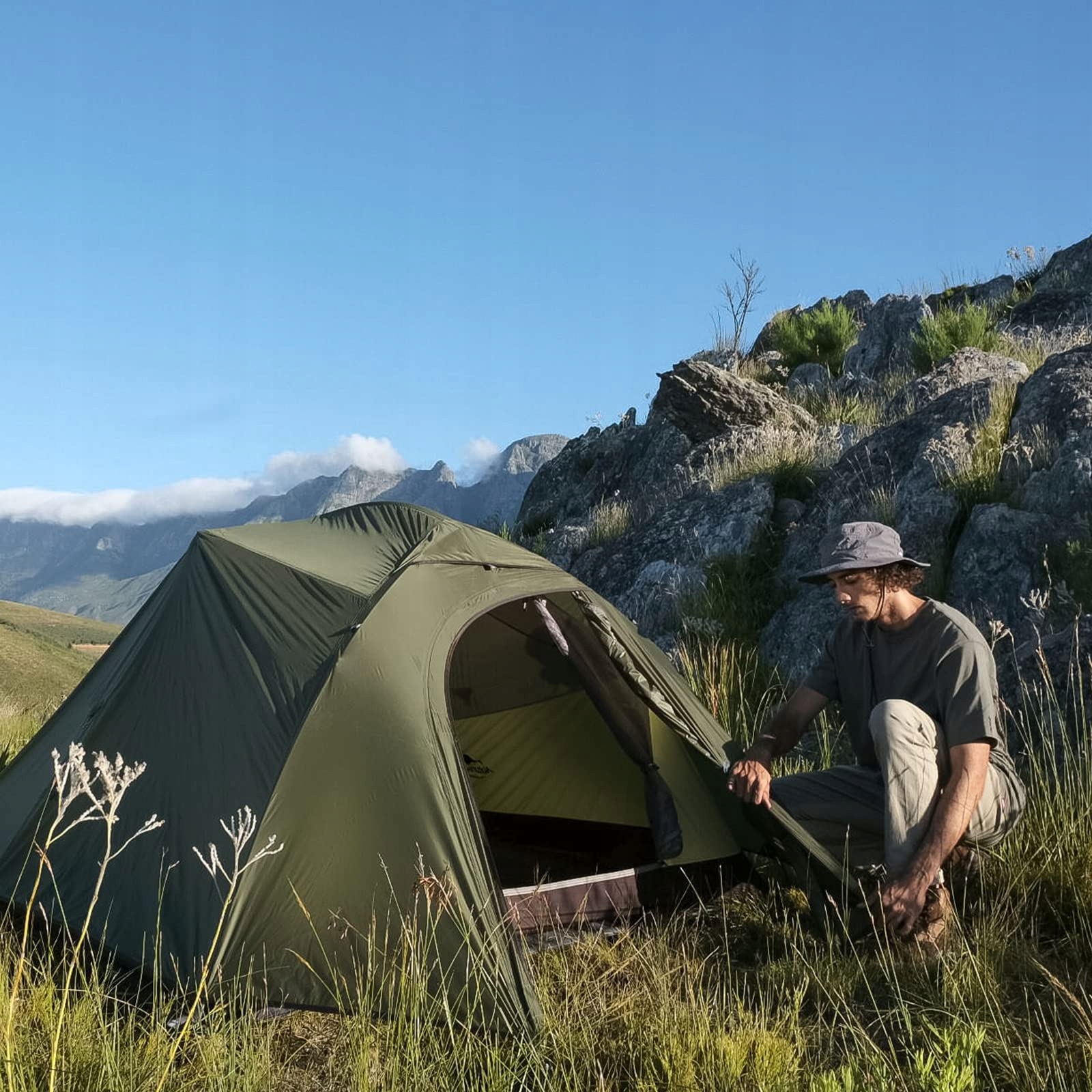 NATUREHIKE Cloud Up 3 Namiot Ultralekki 3 Osobowy Do Trekkingu i Kempingu — miniatura 4