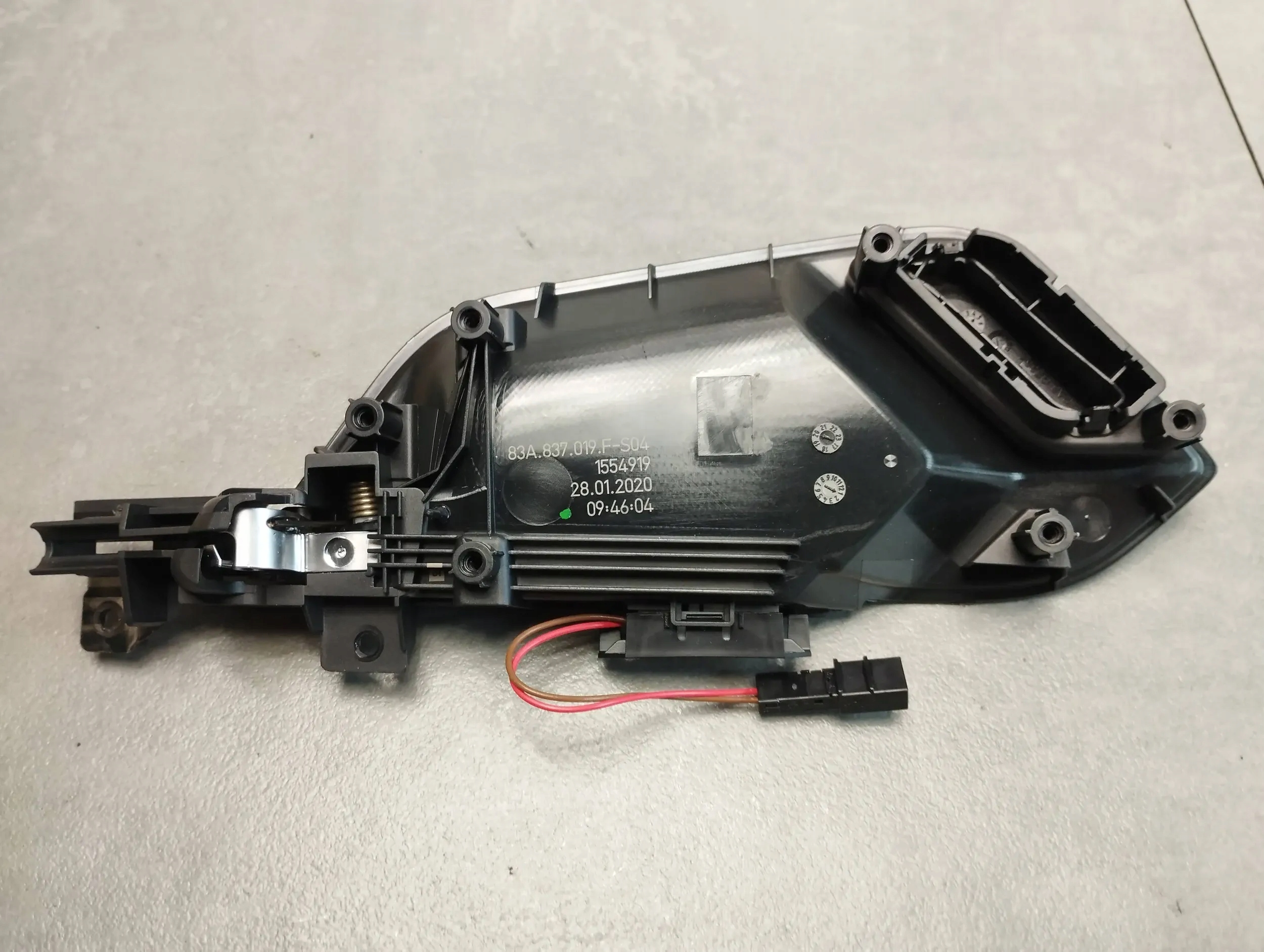 Audi Q3 F3 23A handle inner left rear part 83A837019F