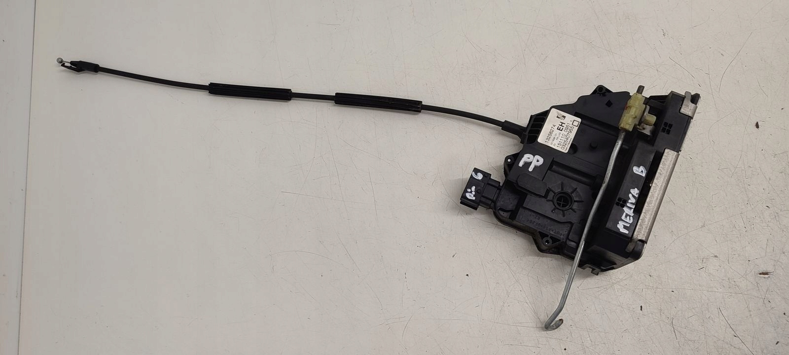 lock door front front right Opel Meriva B