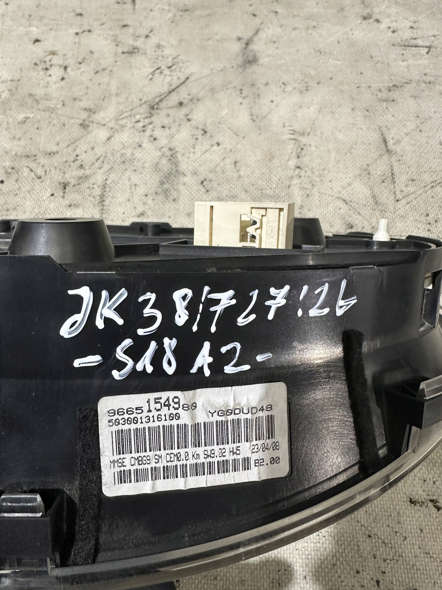 dials CITROEN BERLINGO II 1.6HDI 9665154980