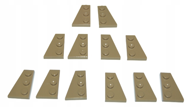 

Lego 43722 43723 Płytka 3x2 P+l D. Tan (8g) 6kpl
