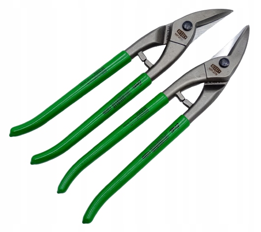 Erdi nożyce do blachy 275mm zestaw lewe prawe