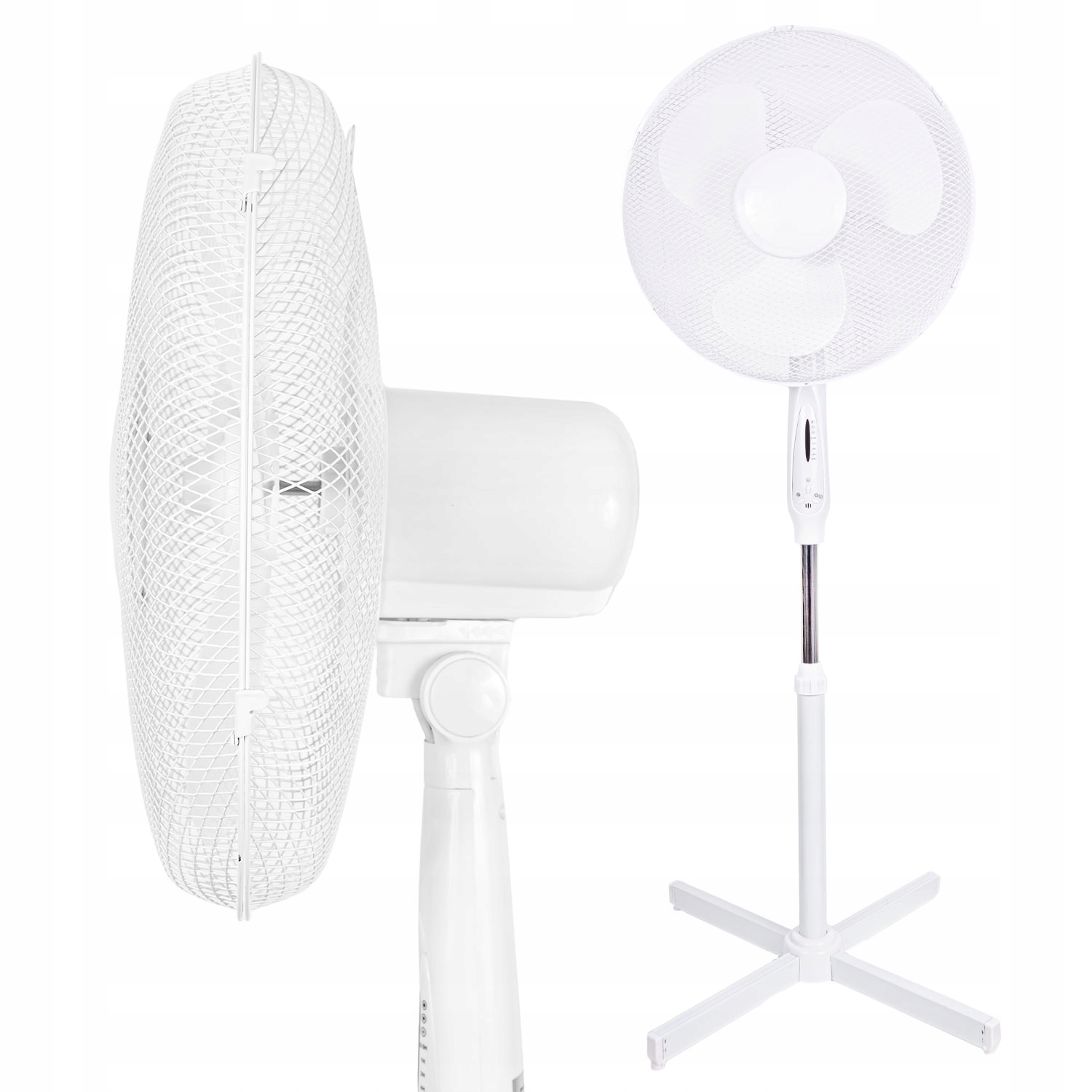 WIATRAK PODŁOGOWY WENTYLATOR STOJĄCY Z PILOTEM Marka AIG