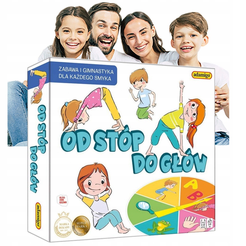 Rodzinna Gra dla DZIECI Od Stóp do Głów FAMILIJNA