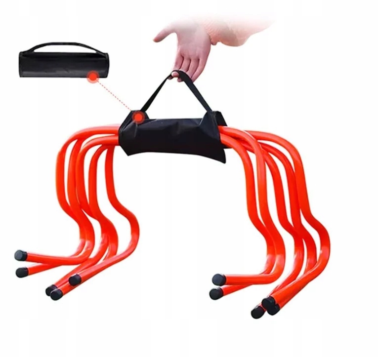 Płotki treningowe 23cm (5szt) uchwyt
