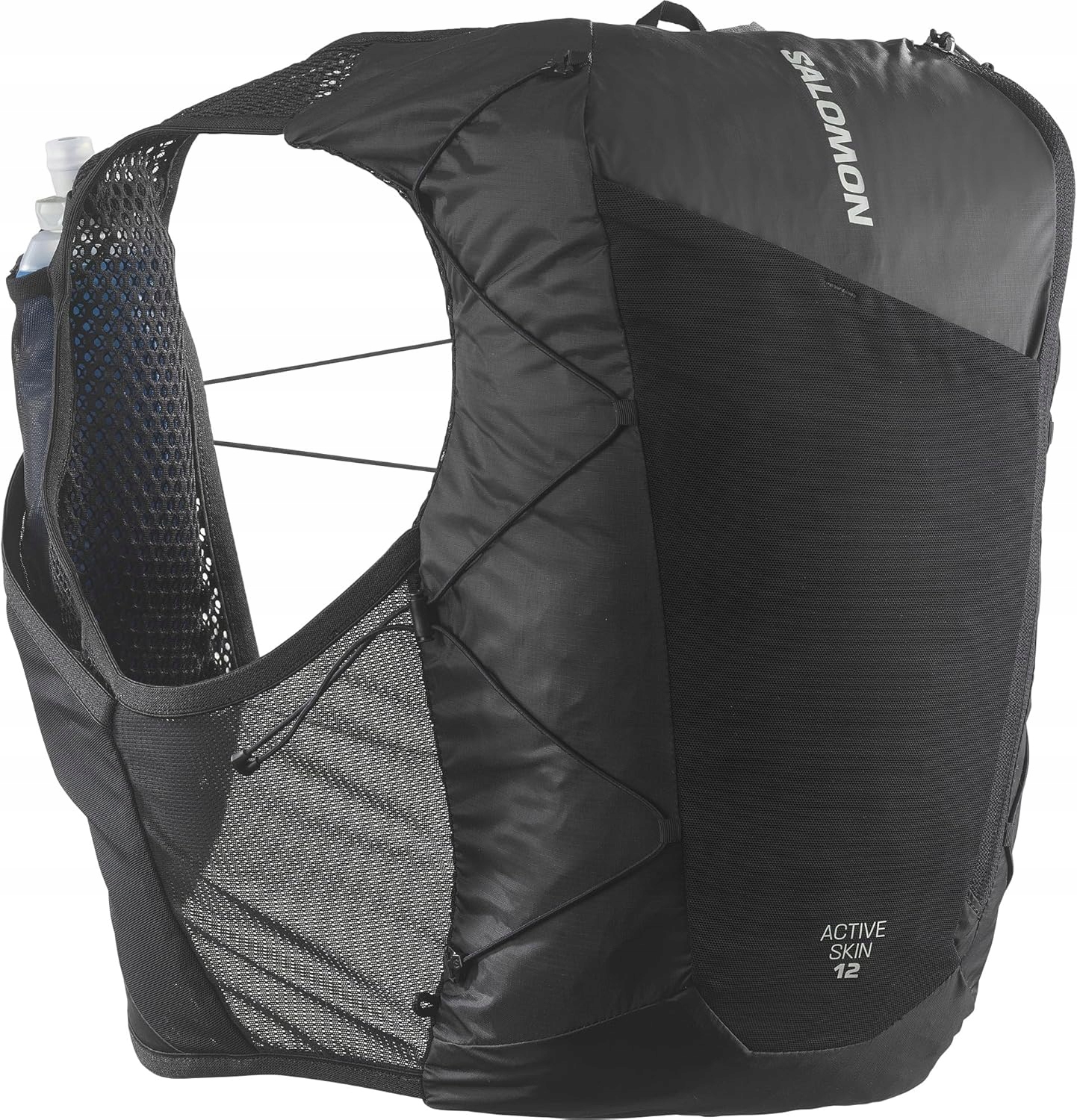 Біговий Жилет Salomon Active Skin 12 Чорний З Металіком L С