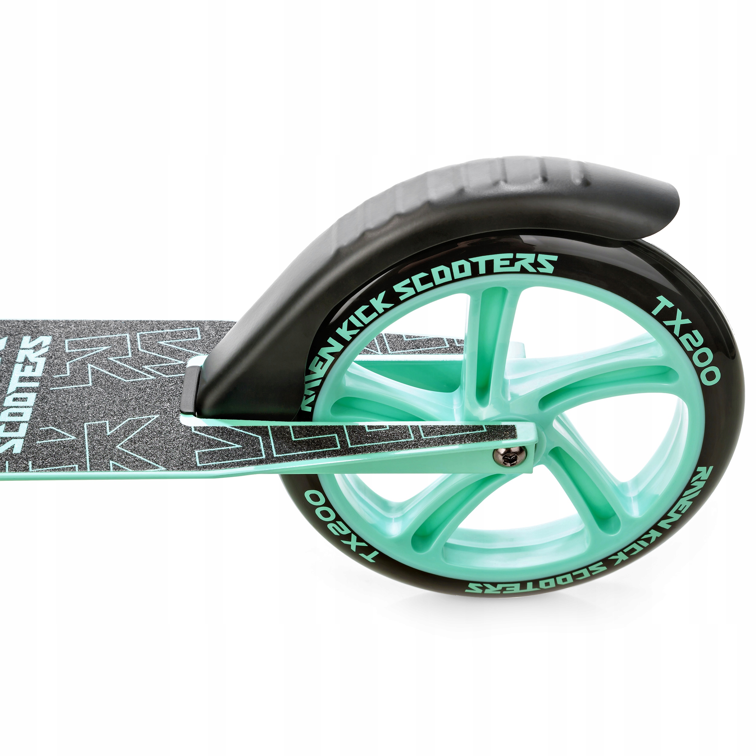 Hulajnoga RAVEN Straight Mint 200mm z hamulcem dzwonkiem uchwytem na bidon Model Straight Mint