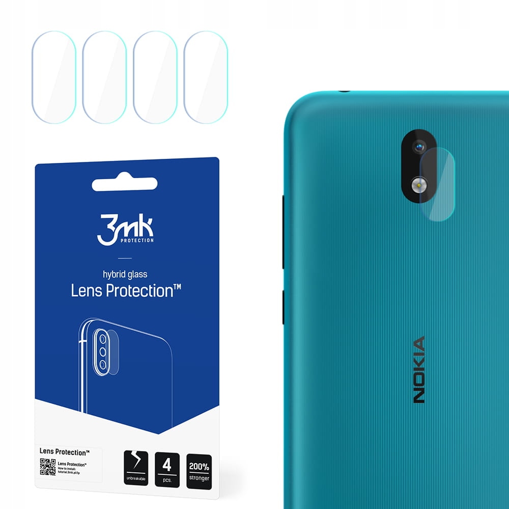 

Szkło na obiektyw aparatu do Nokia 1.3 - 3mk Lens