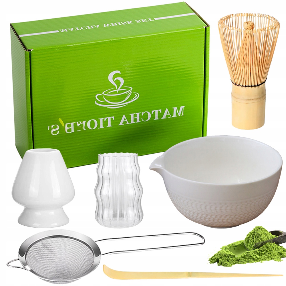 Zestaw Do Herbaty Matcha Narzędzie Do Matchy Trwałe Ceramicznym Prezentowy