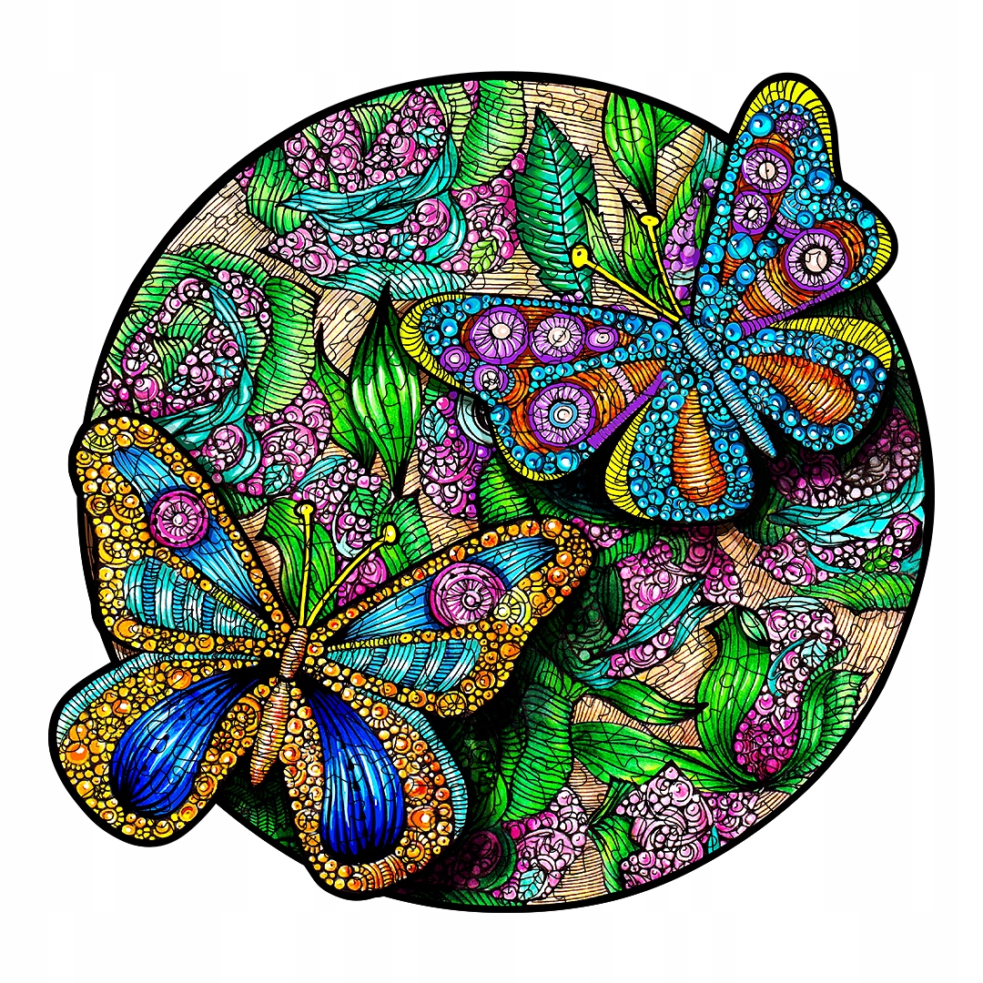 

Drewniane Puzzle Wooden Układanka Zestaw S