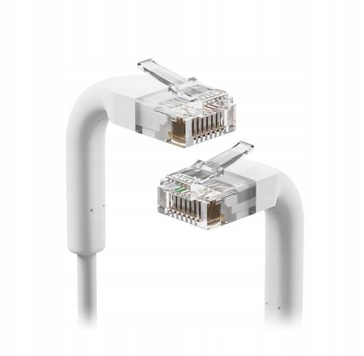 Ubiquiti Networks U-CABLE-PATCH-RJ45 kabel sieciowy Biały 0,22 m Cat6