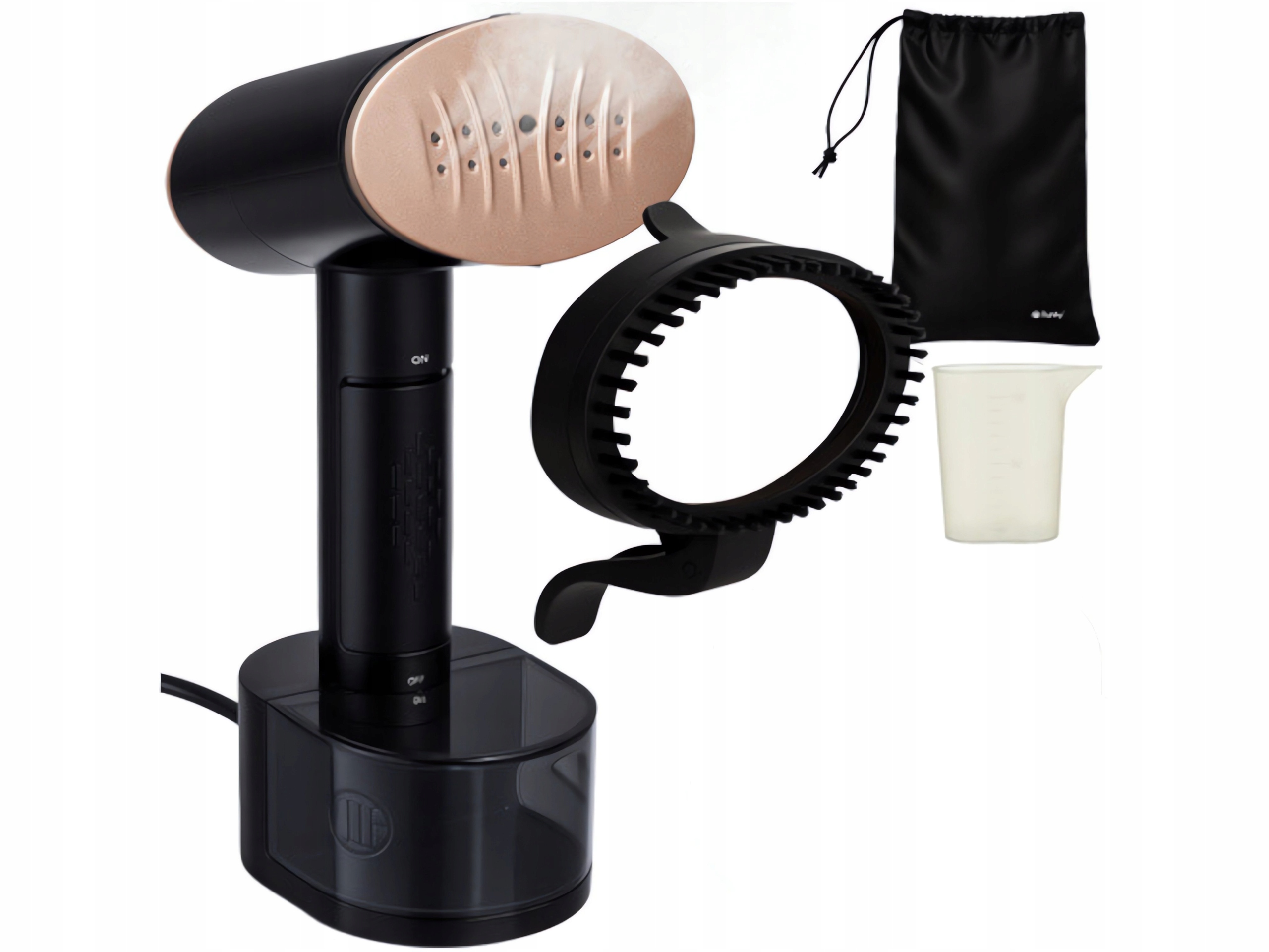 Ruhhy 26339 Ruční napařovač oděvů 2000W, černý