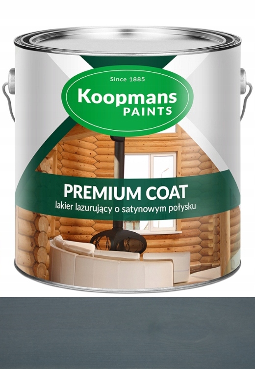 Koopmans Premium Coat Lak 20L Šedý Antracitový
