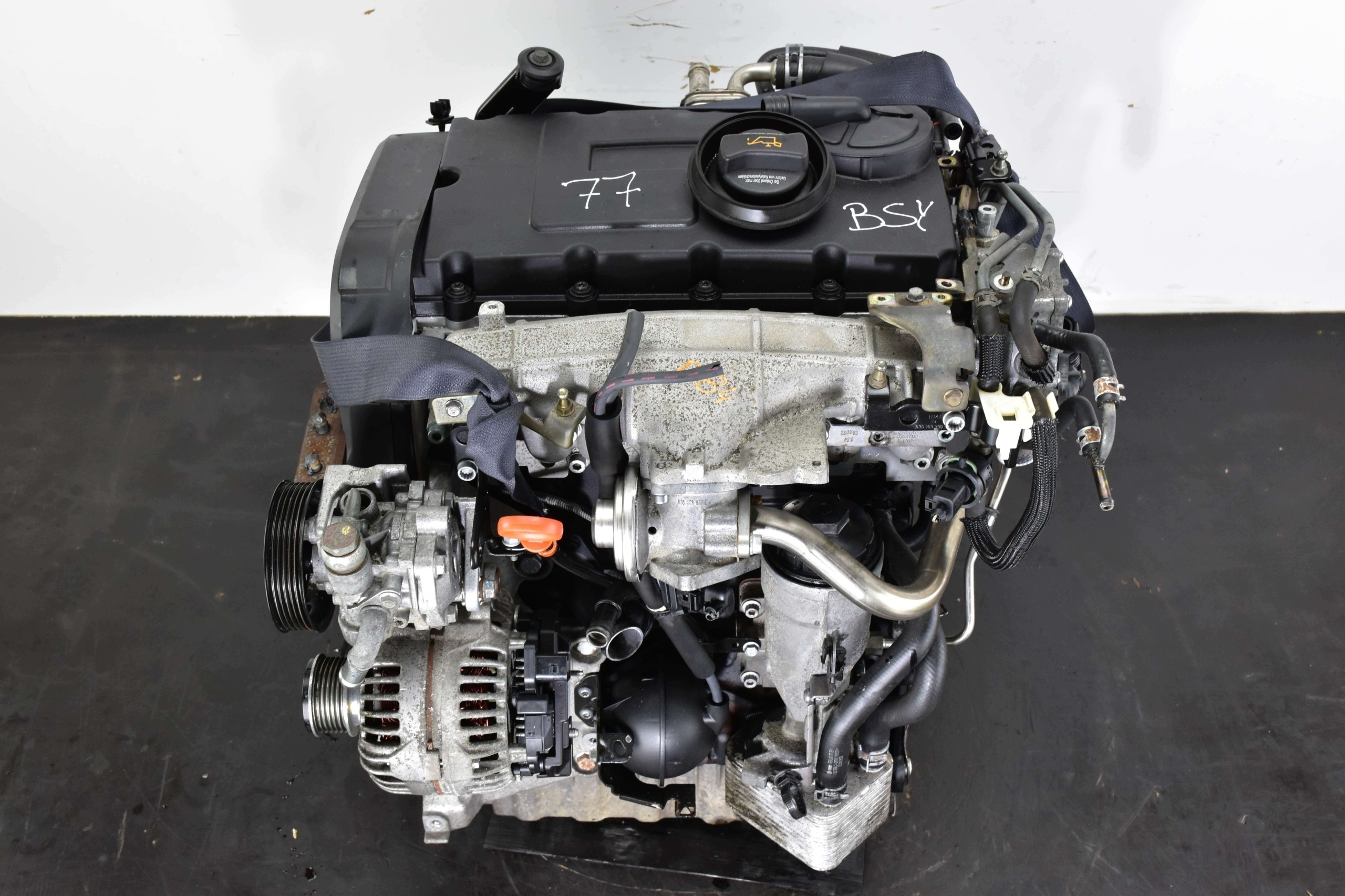 engine MITSUBISHI OUTLANDER II GRANDIS 2.0 DI-D 140KM BSY @ KOMPRESJA @