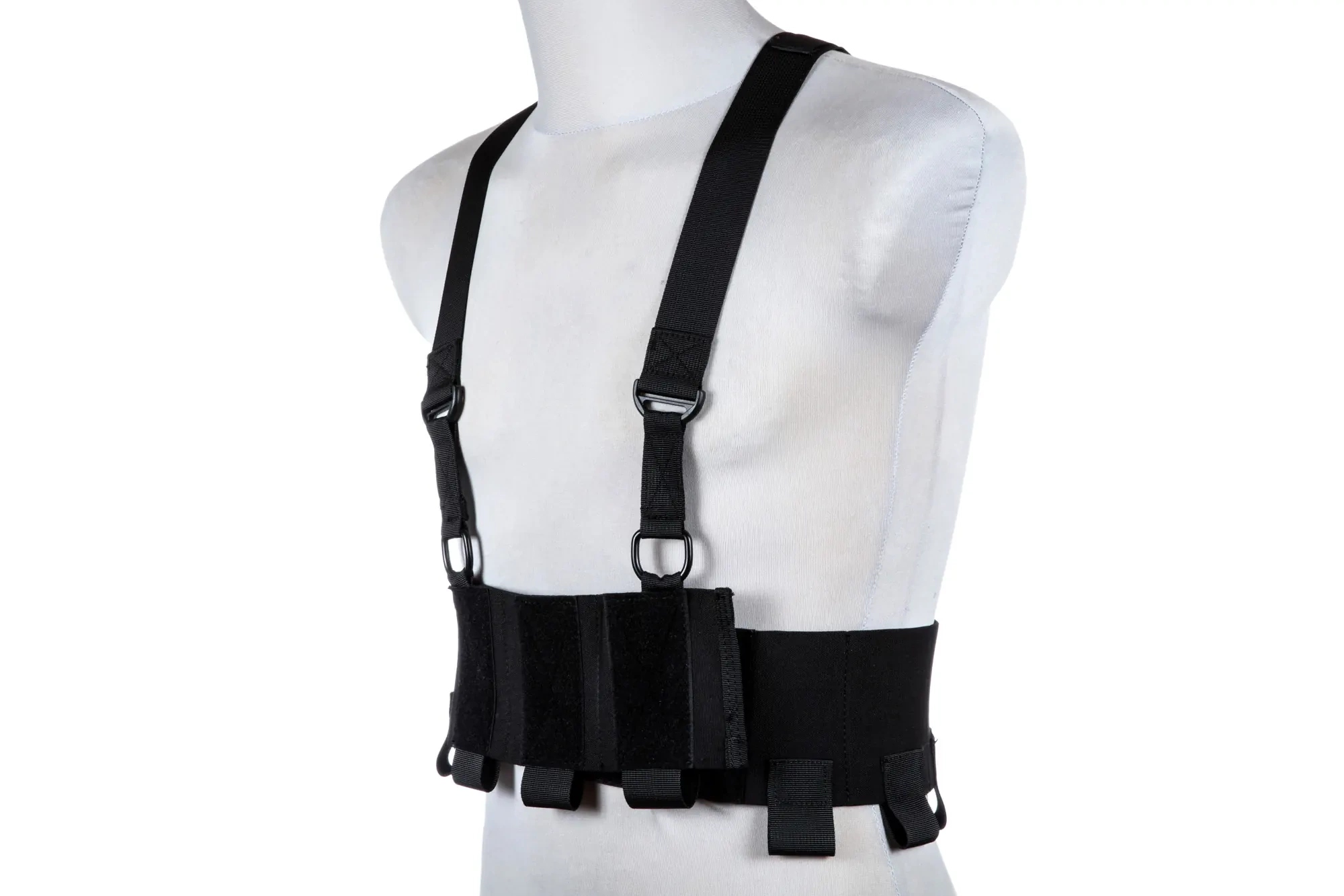 Vesta Low-Vis typu Chest Rig černá