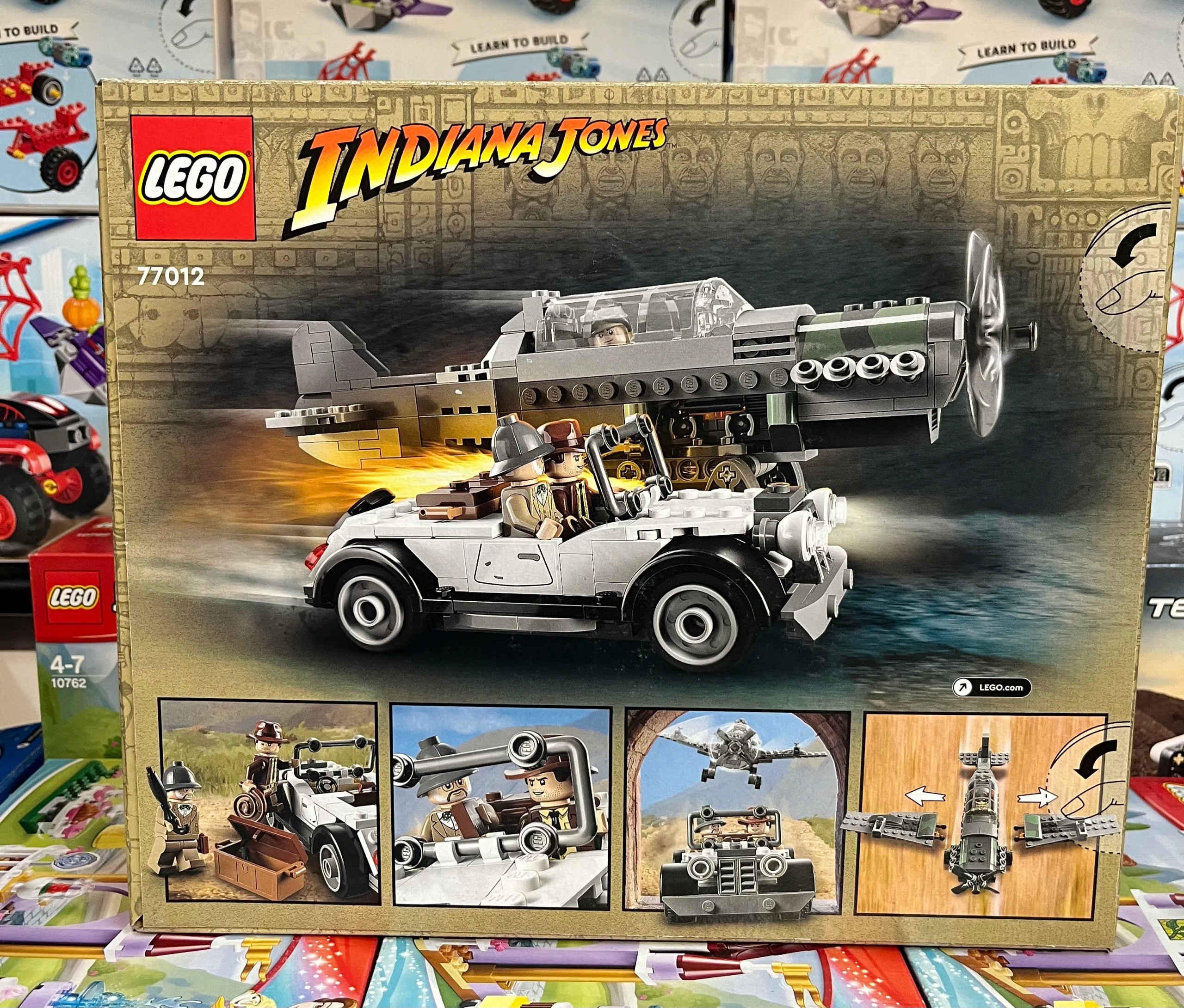 LEGO Indiana Jones 77012 Pościg myśliwcem USZKODZONE OPAKOWANIE Numer produktu 77012