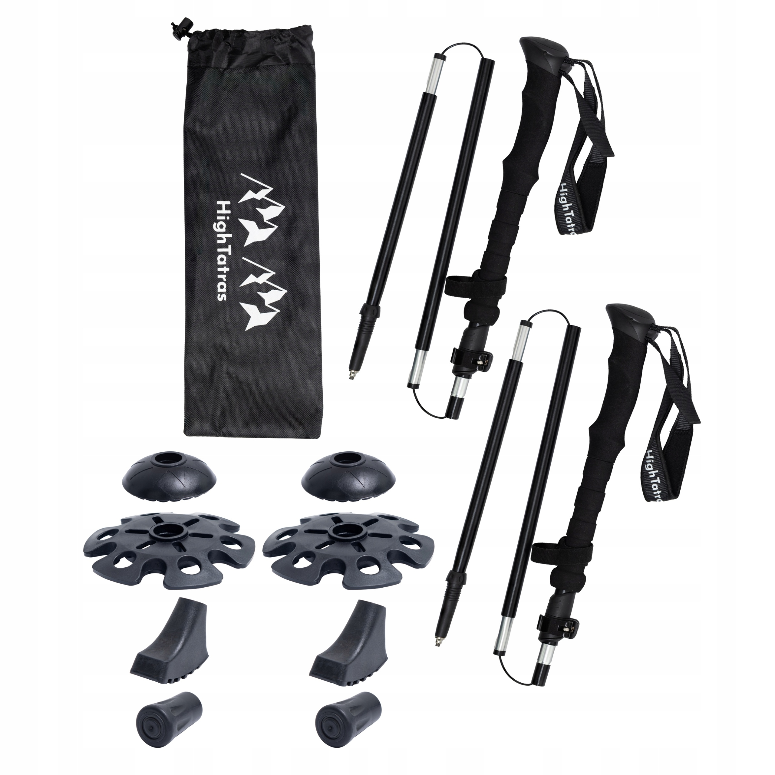 HighTatras Nastavitelné hole Nordic Walking 36 cm běh, procházky, výlety