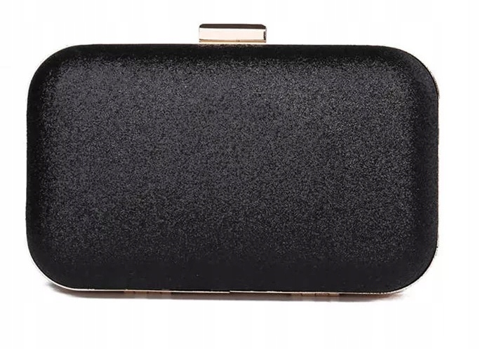 

Torebka Kopertówka Listonoszka Puzderko Czarna