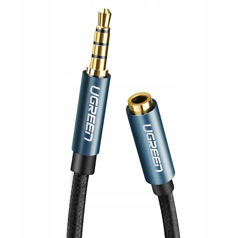 UGREEN KABEL PRZEDŁUŻACZ PRZEJŚCIÓWKA ADAPTER AUDIO AUX MINI JACK 3,5MM 2M Kod producenta 40675