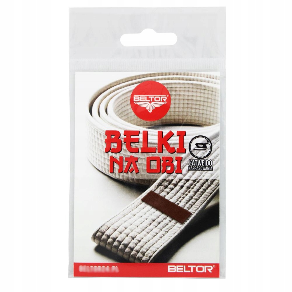 BELTOR BELKI NA OBI PAS DO KIMONA KARATE BRĄZOWE ZESTAW KOMPLET 2 SZTUKI Kolekcja Belki na obi