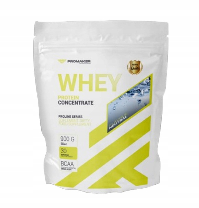 Promaker Whey Protein 900g Natural Syrovátkový Koncentrát syrovátkové hmoty Wpc