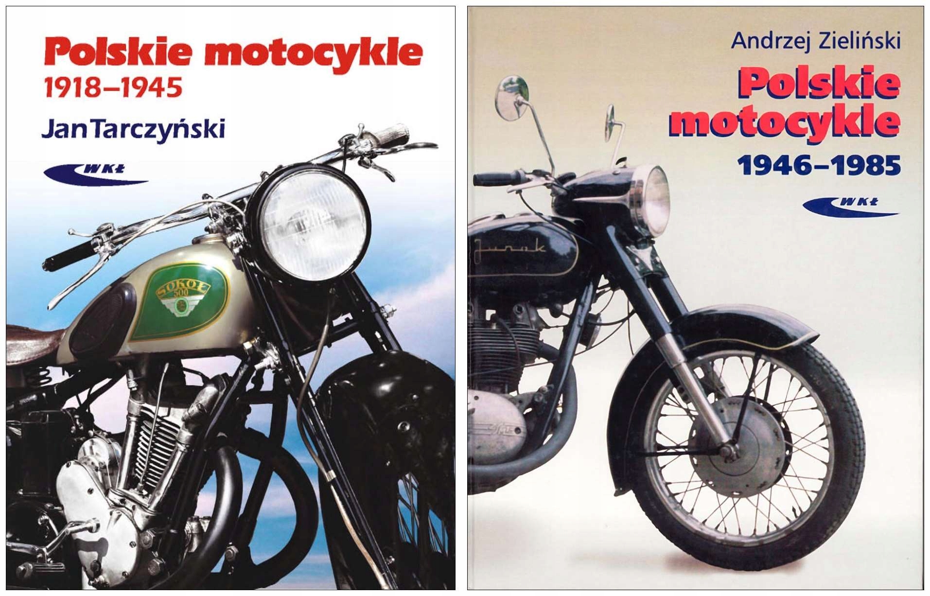 Polskie motocykle 1918-1985 historia 2 książki 24h