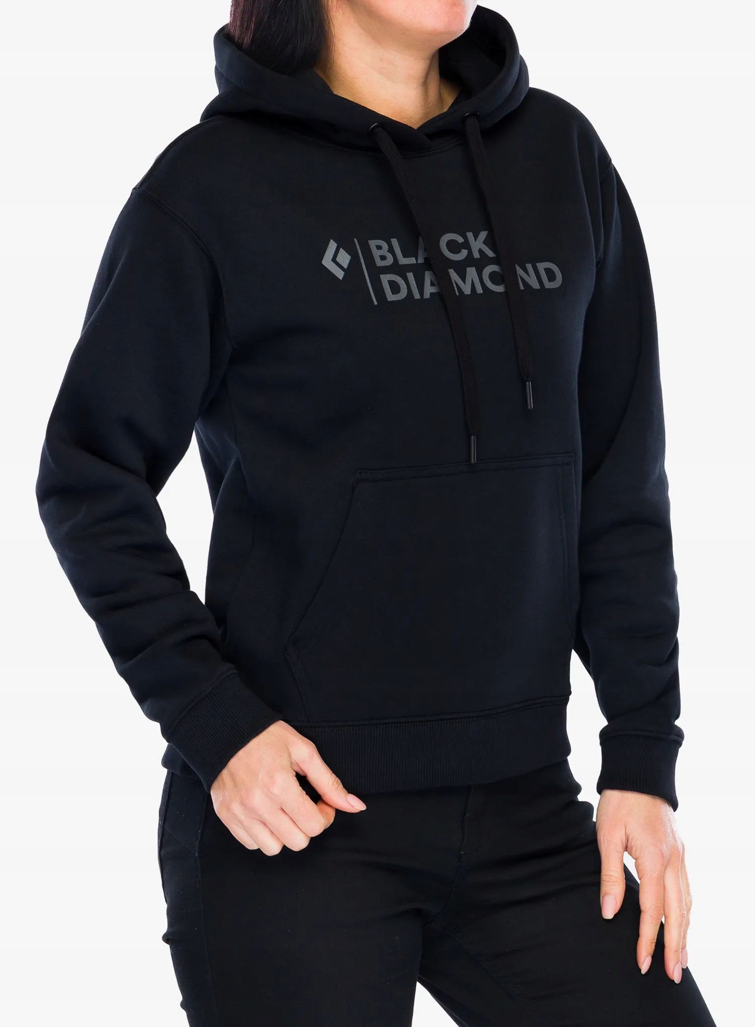 Dámská Mikina Black Diamond Mini Stacked Pullover Hoody černá L