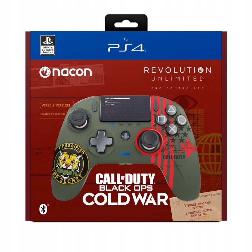 Pad bezprzewodowy, przewodowy do PS4 Nacon wielokolorowy