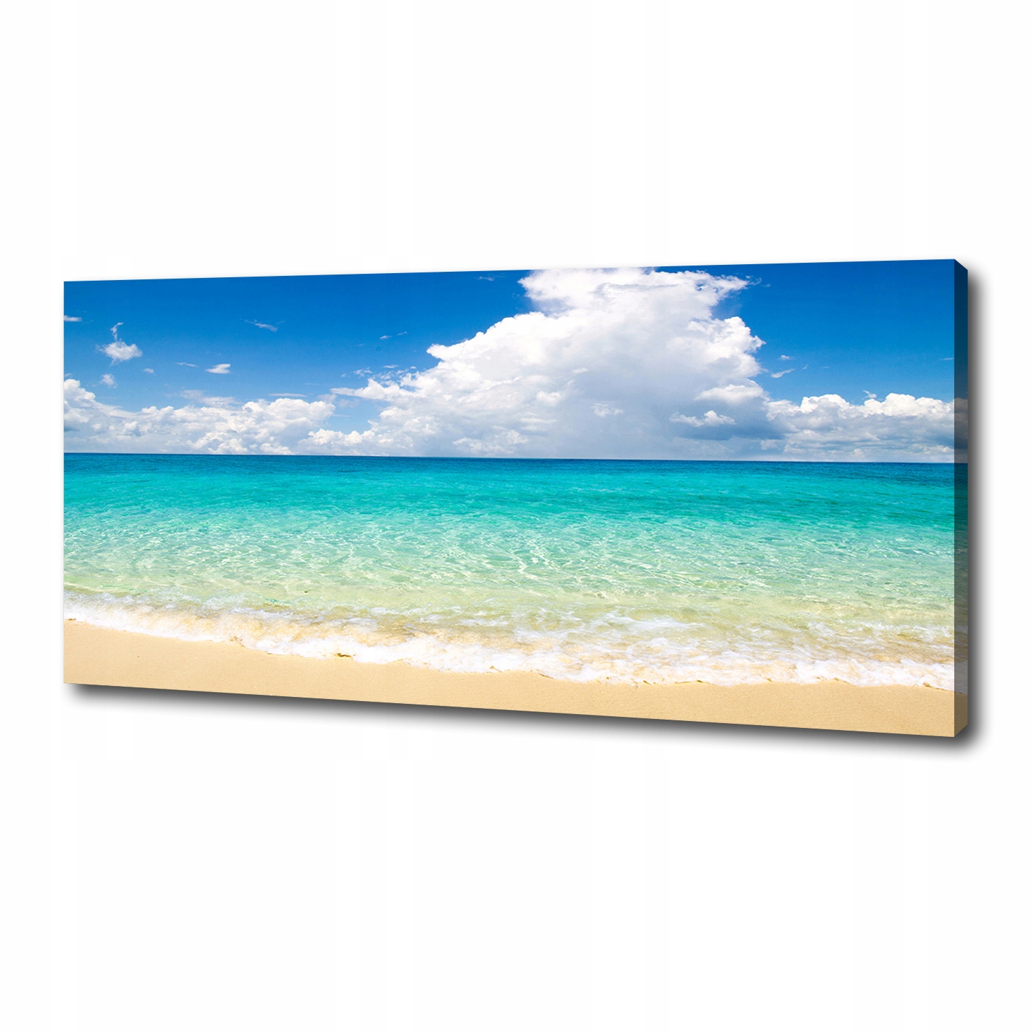

Foto obraz duży na płótnie Rajska plaża 125x50 cm