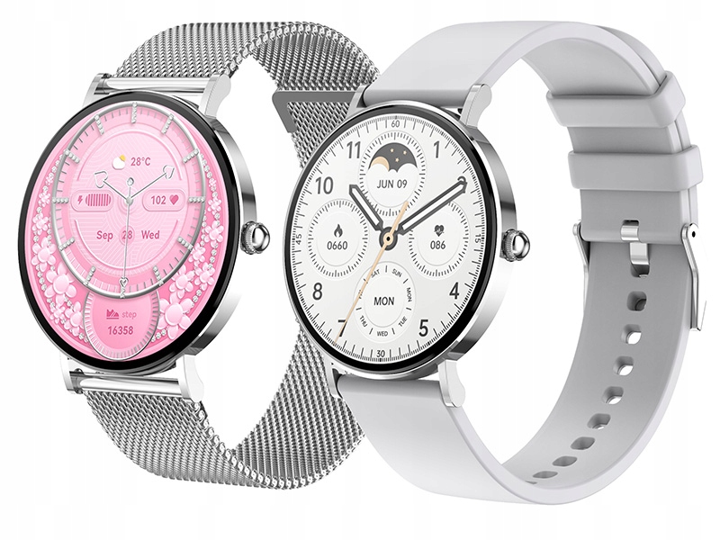 Chytré Hodinky Tracer SMK12 Stellar Dámské hodinky Monitorování menstruačního cyklu Sportovní