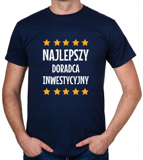 

koszulka Najlepszy Doradca Inwestycyjny prezent