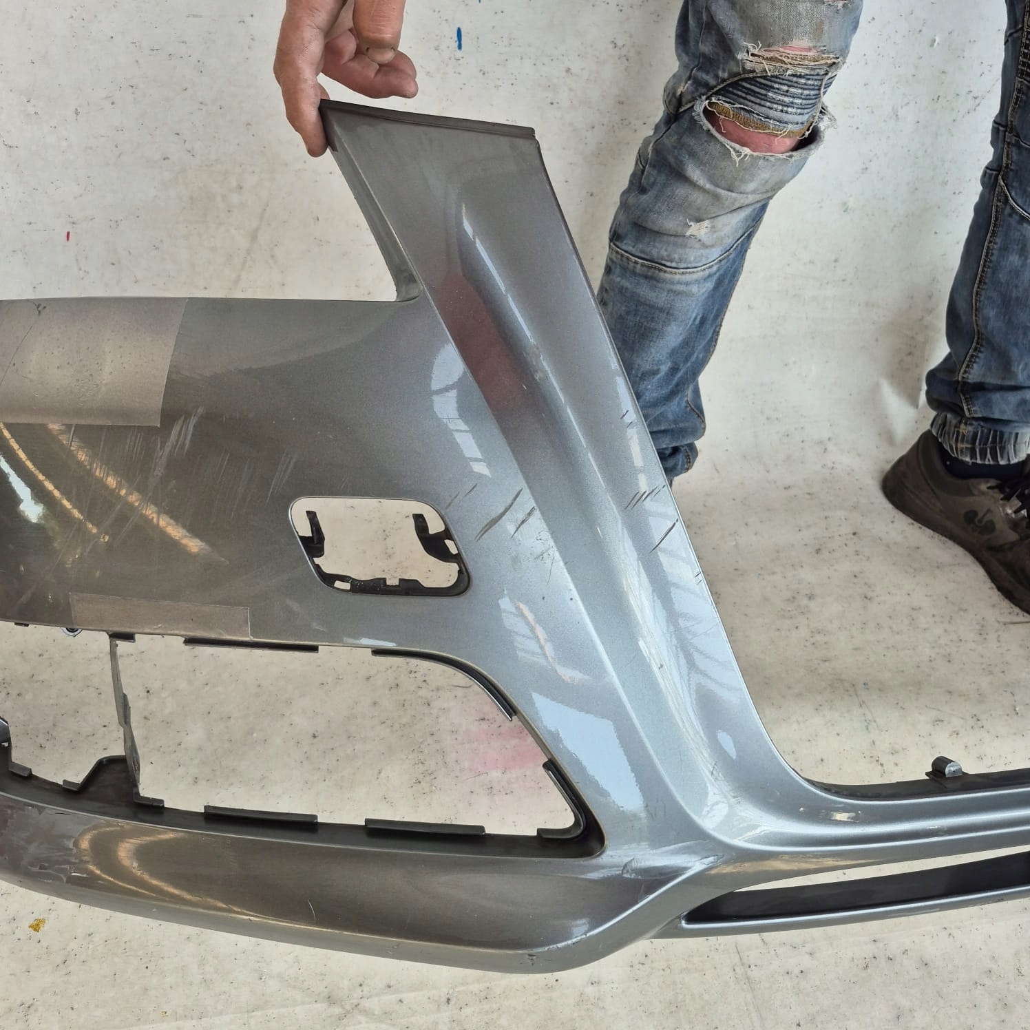 AUDI A3 II 2 8P LIFT 08-13 bumper front front