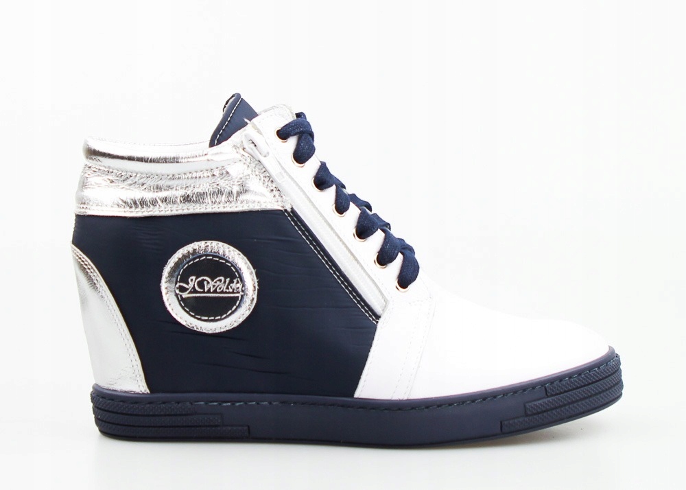 Modré Módní Kotníkové Tenisky Wolski 40
