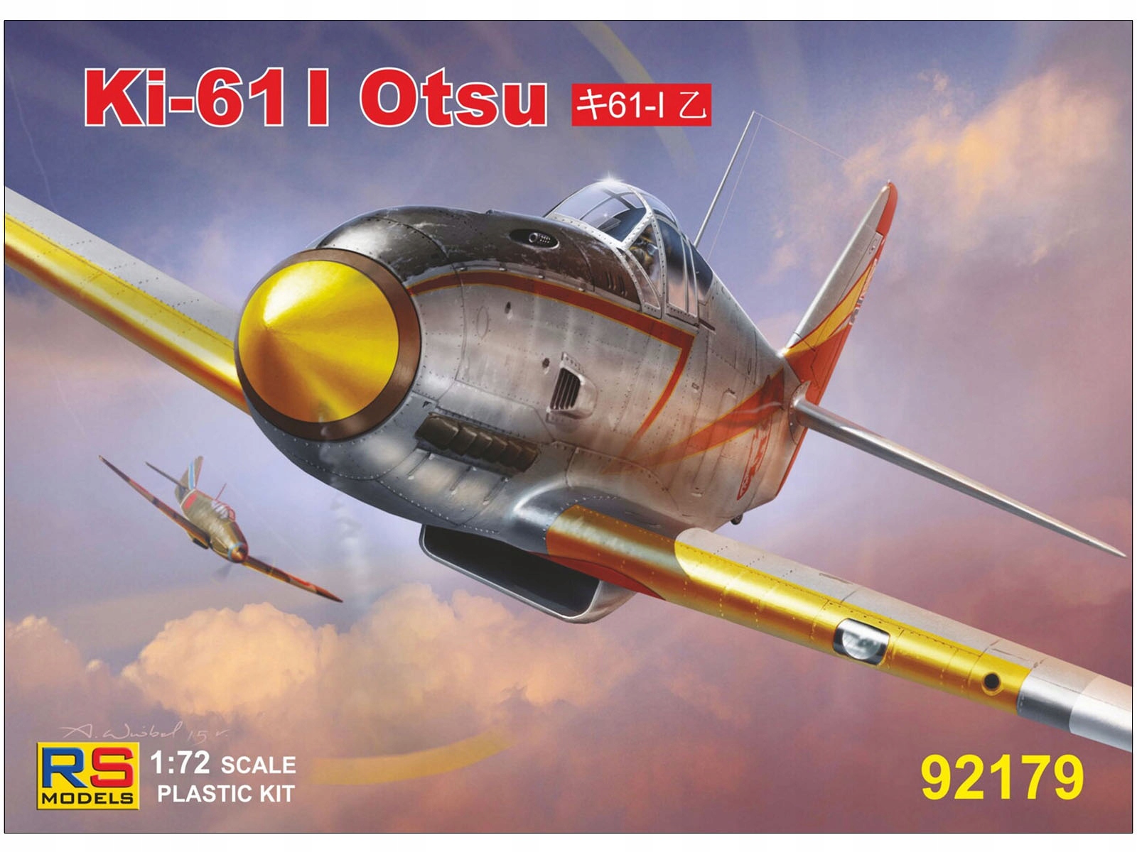Letadlo Kawasaki Ki-61-I Otsu model 92179 Rs Models
