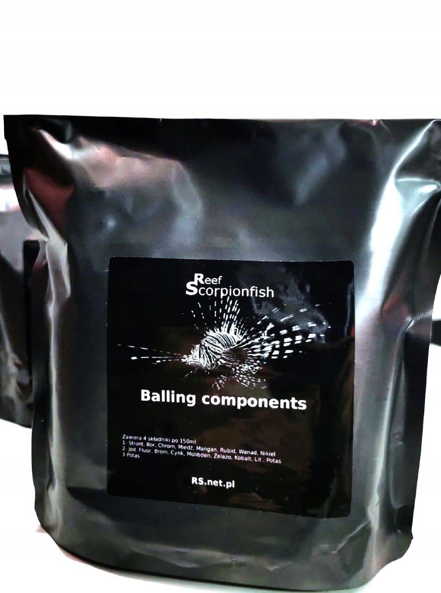 Levně Metoda Ballingu Mikro A Makro Prvky Pro Mořské Akvárium Sada