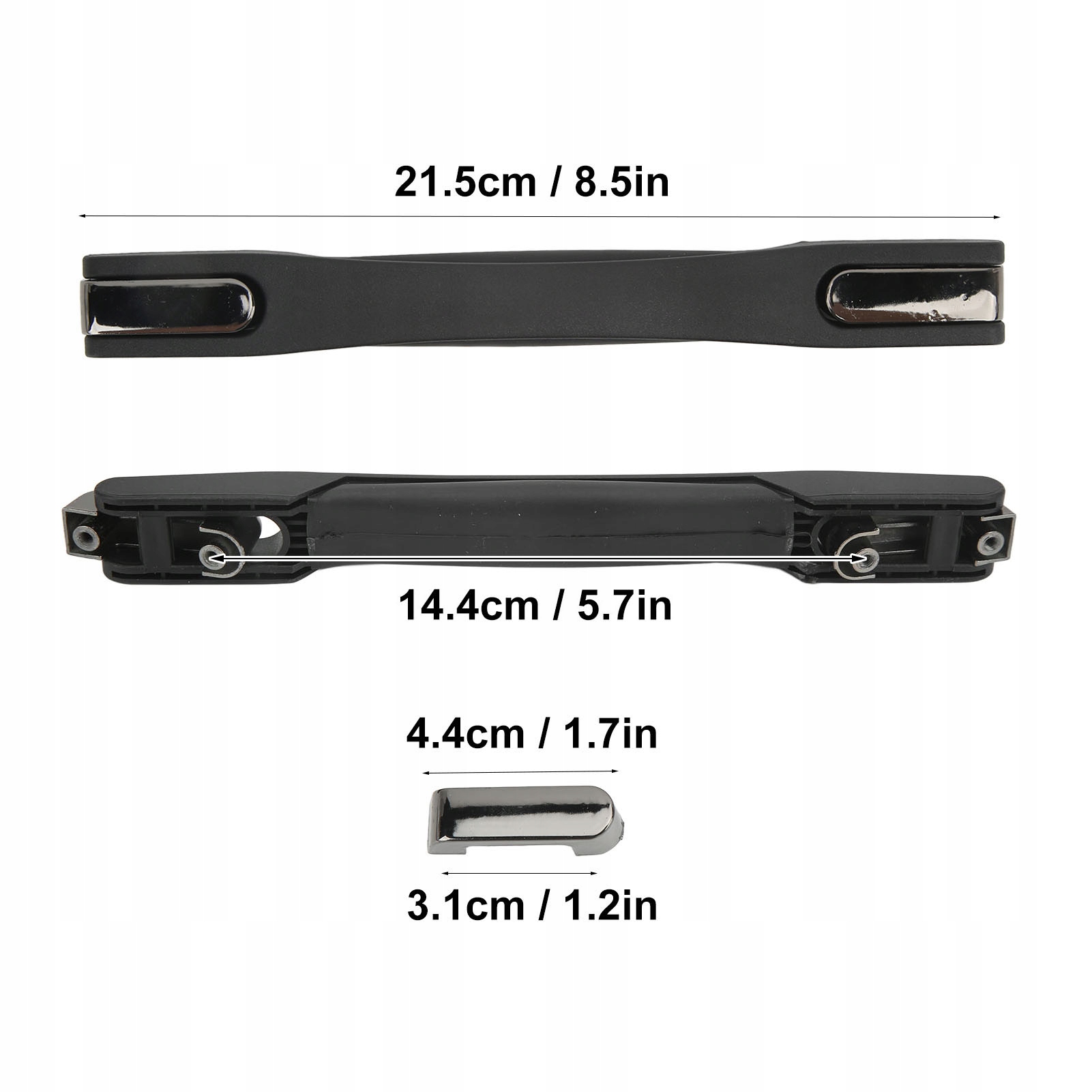 UCHWYT RĄCZKA CZĘŚĆ DO WALIZKI CZĘŚCI BAGAŻ TORBY PODRÓŻNEGO OCHNIK WALIZKI Model UCHWYT