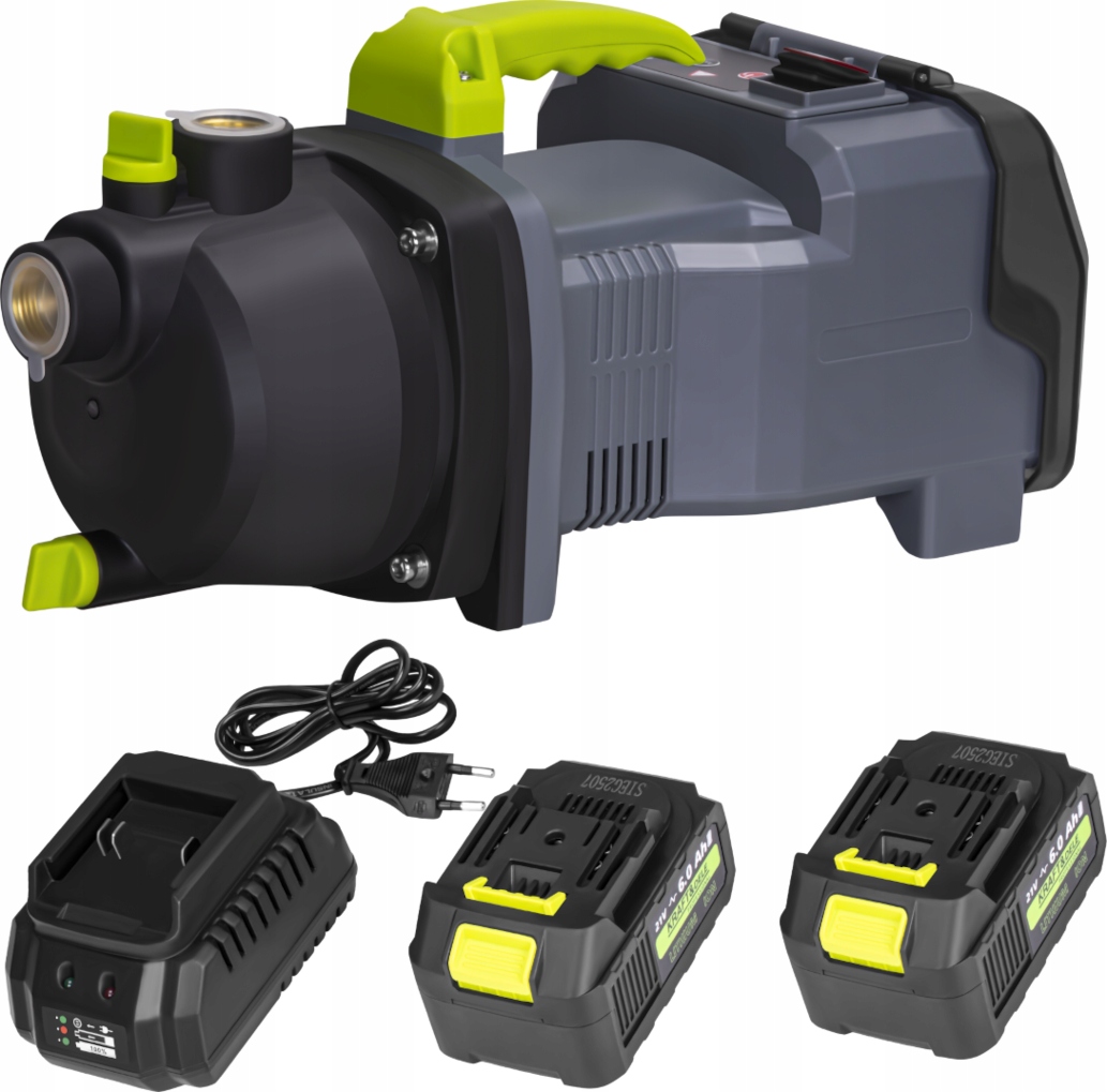 Akumulátorová Záhradná Pumpa 3500 L/h 2X6AH Nabíjačka Kraft&dele KD5270