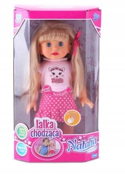 LALKA NATALIA CHODZĄCA INTERAKTYWNA MÓWI ŚPIEWA Seria Natalia