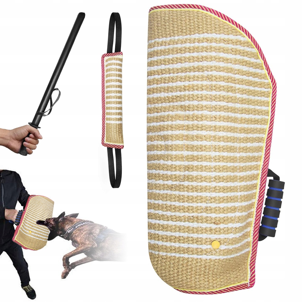 Výcviková sada pro psa kousací rukáv kousátko bič