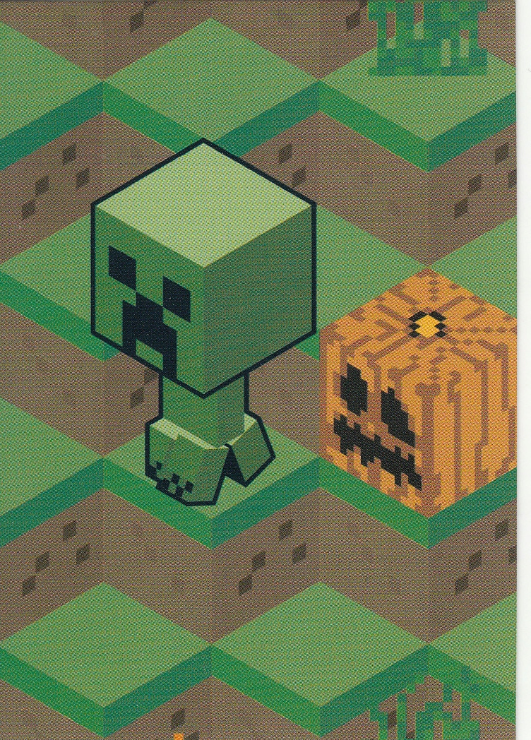 Karta Kolekcjonerska Panini Minecraft Time To Mine Scene Grass #3 75
