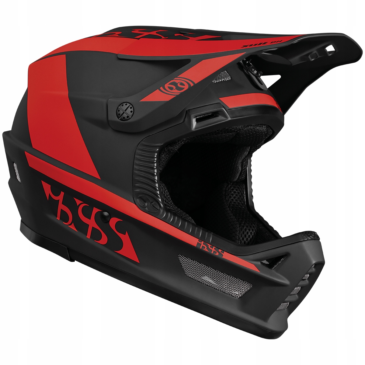 Helma iXS Xult Dh Fullface černo-červená vel. L/XL 60-62 cm