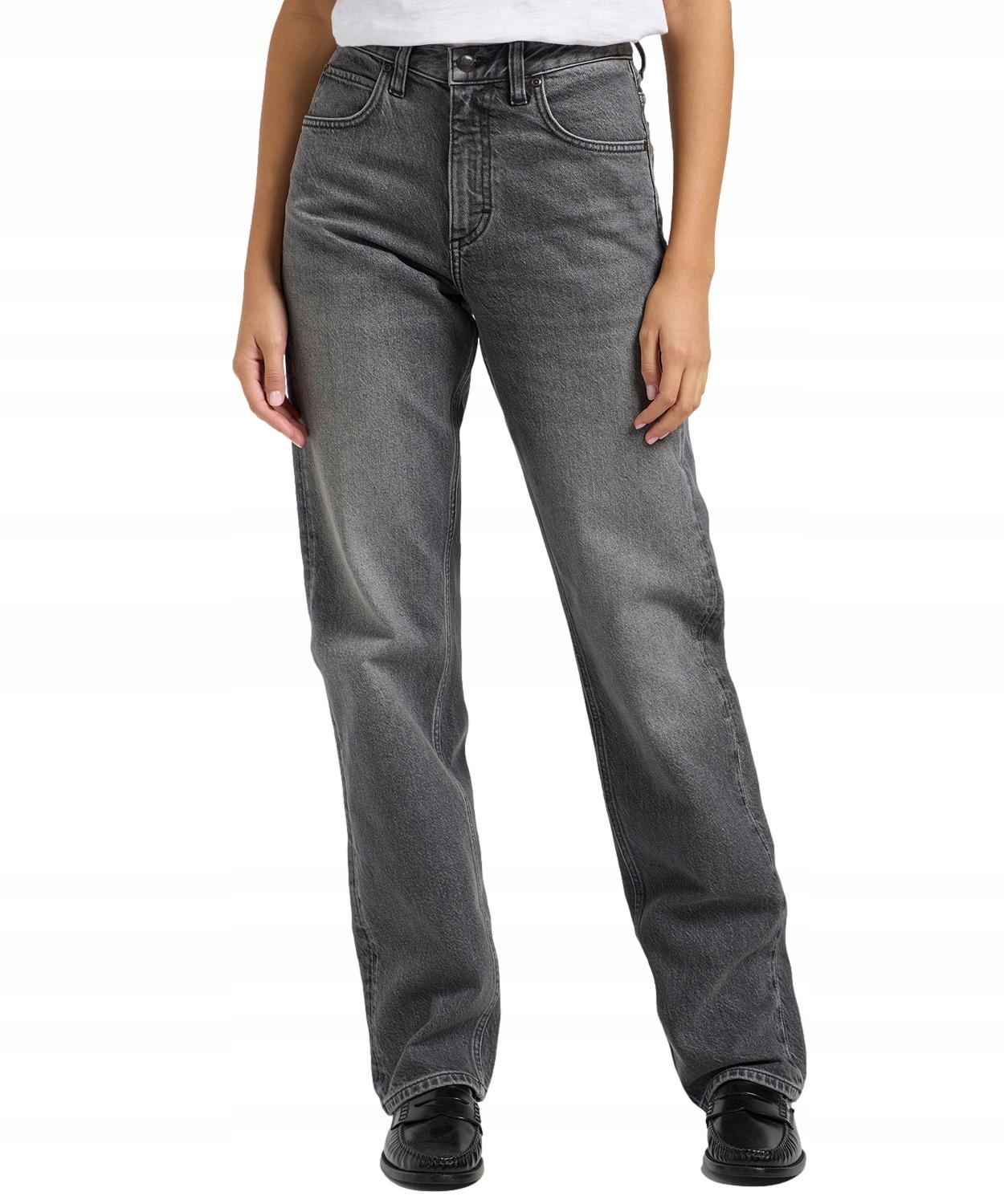 Džíny Lee Rider Classic 112363808 Duck Grey W 27 L 33