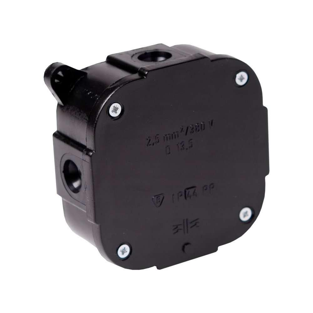 

Puszka natynkowa IP44 400V czarna