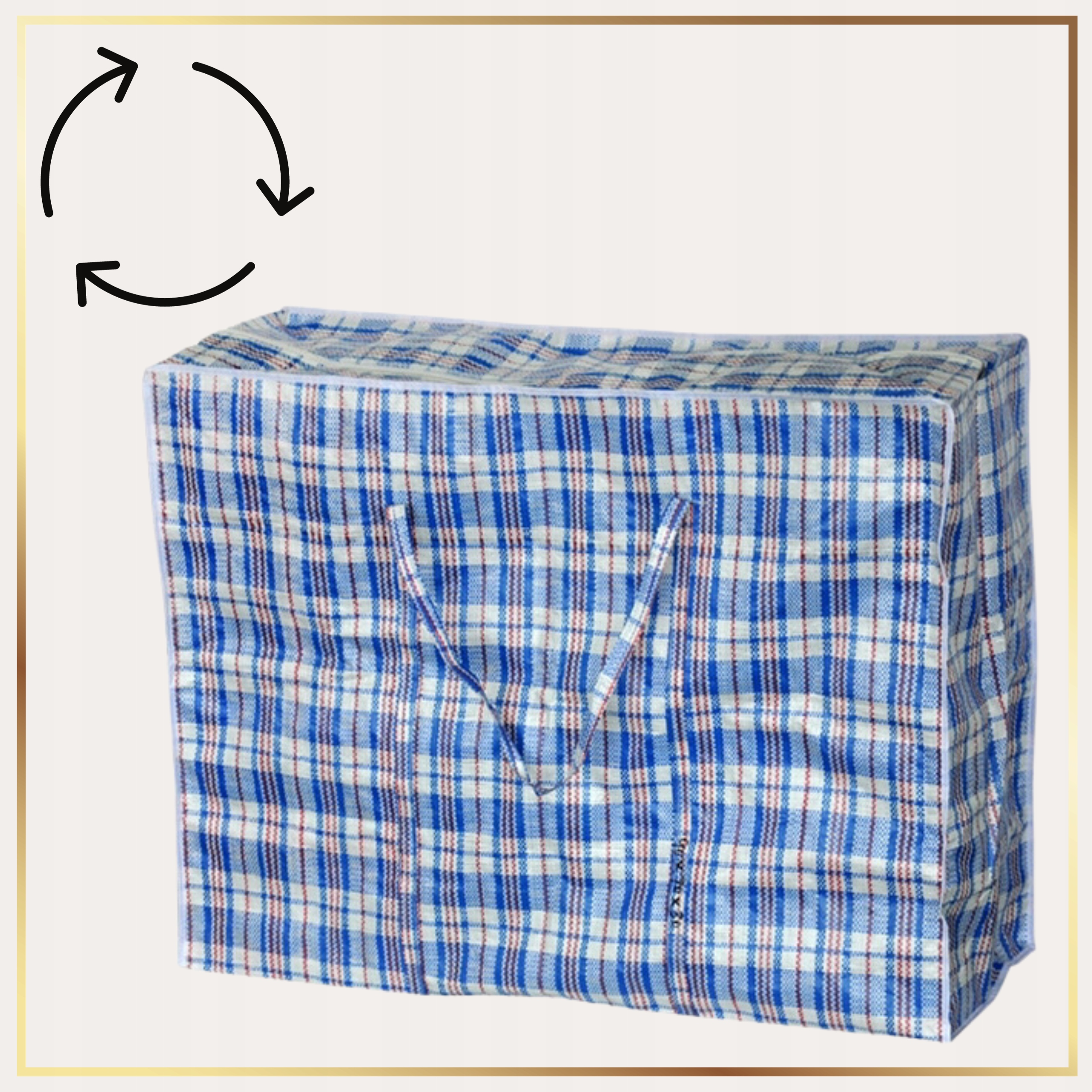 NAJWIĘKSZA TORBA BAZAROWA 98x80x28, TORBA RUSKA Kolor wielokolorowy