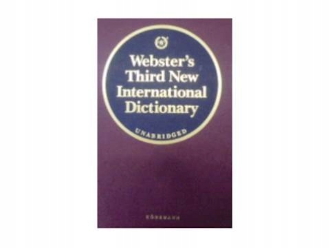 Webster's New International Dictionary - Niska cena na Allegro