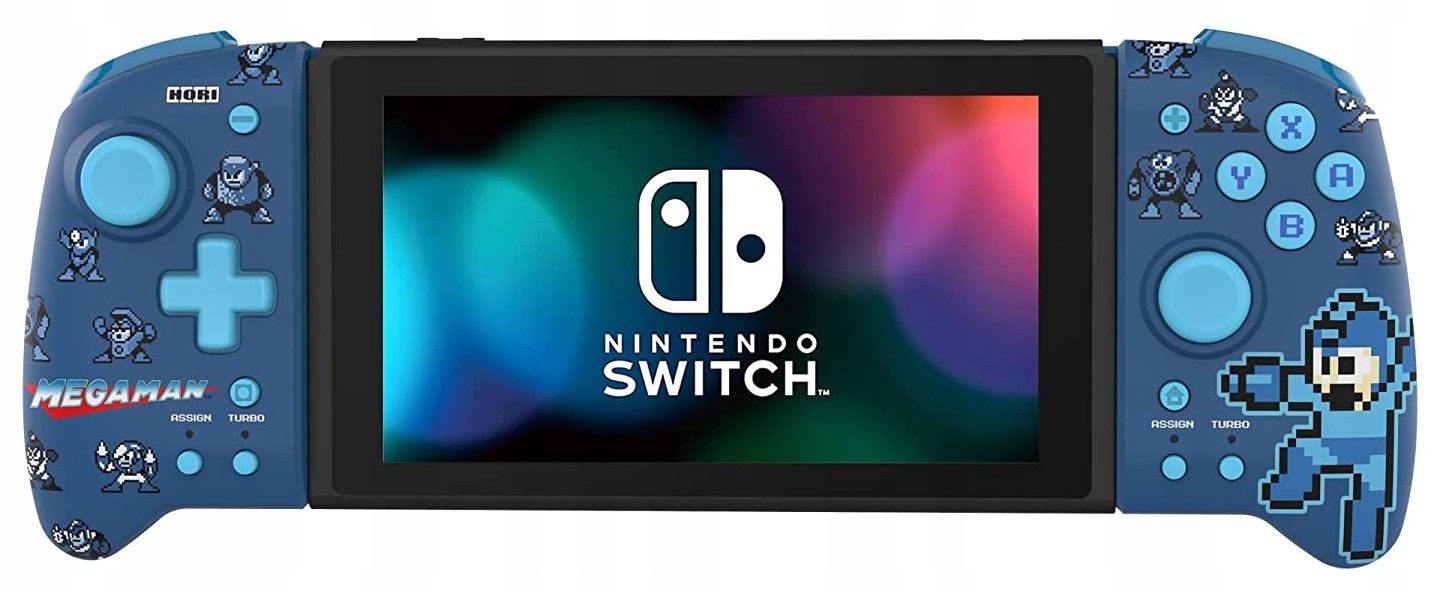 Pad przewodowy do konsoli Nintendo Switch niebieski