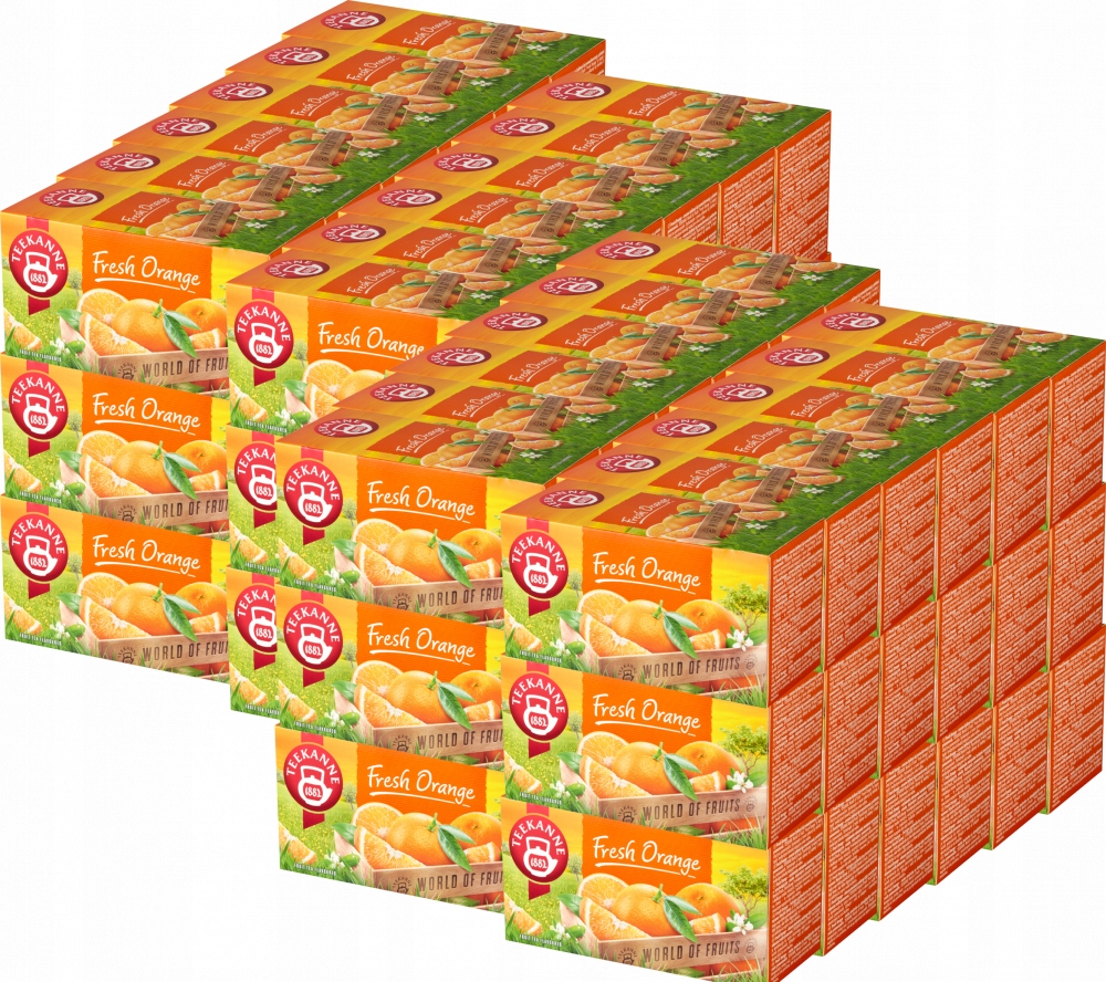 Herbata Owocowa Teekanne Fresh Orange Pomarańcza 20 torebek x72