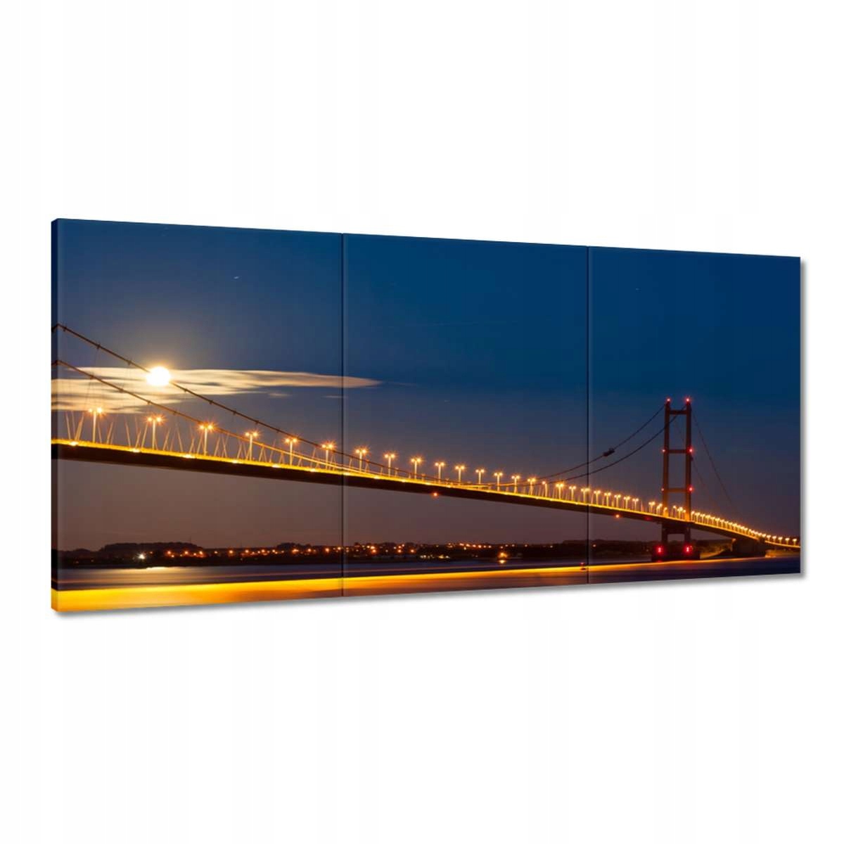 Obrazy 180x90 Most v noci