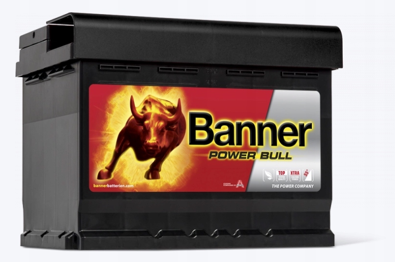 P6219 - АККУМУЛЯТОР BANNER 62AH / 550A P + POWER BULL