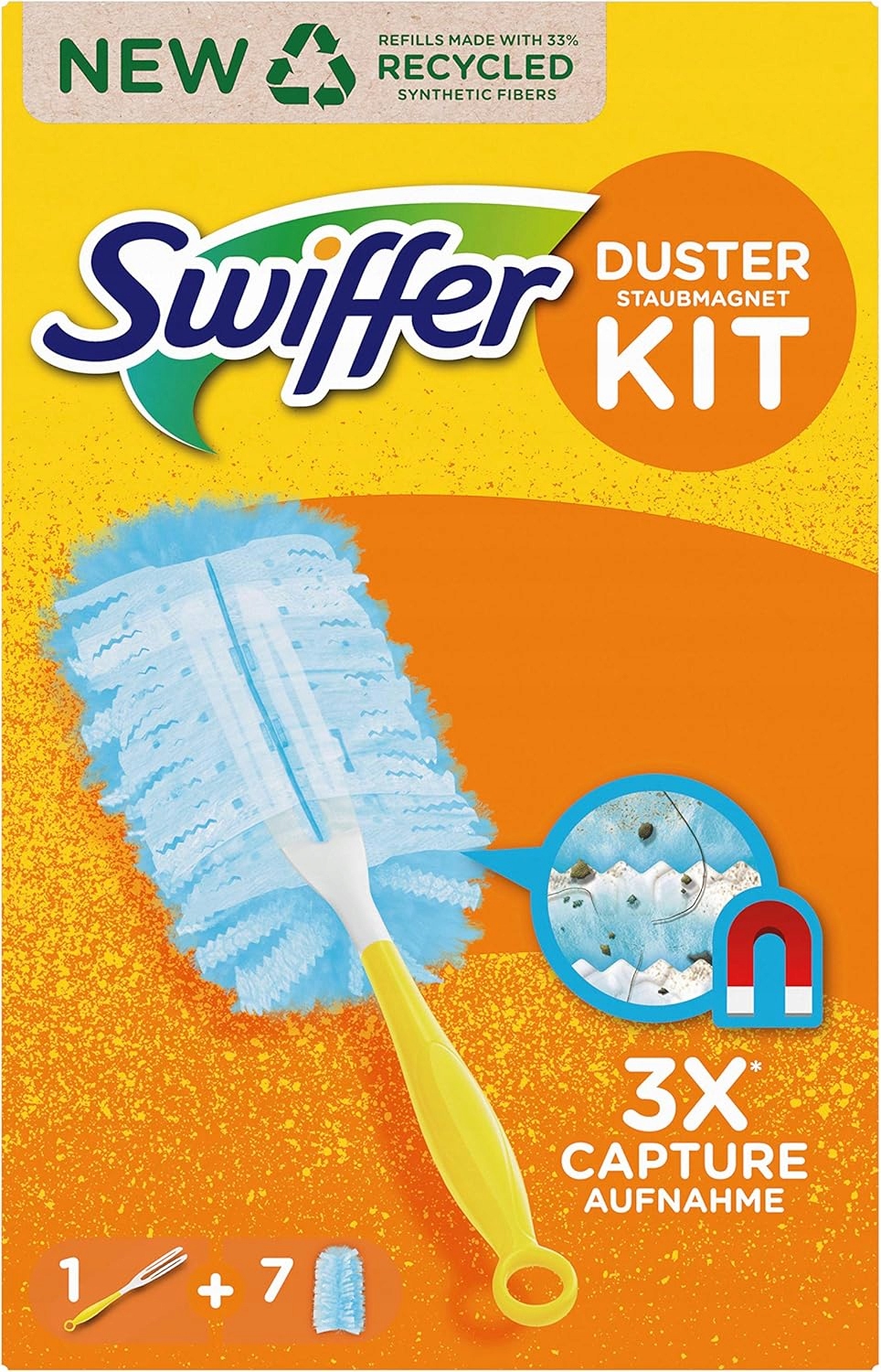 Levně Swiffer Dust Magnet Metla na prach 7 kusů na srst
